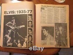 Rare Elvis Presley Scrapbook Over 56 Pages/sexy Handsome 1953-1989