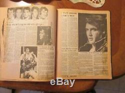 Rare Elvis Presley Scrapbook Over 56 Pages/sexy Handsome 1953-1989