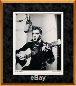 Rare Elvis Presley Signed 8x10 Photograph, circa 1956 JSA