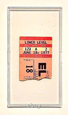 Rare Elvis Presley? Stub For Aug 18, 1977 Kansas City, Mo. Kemper Arena