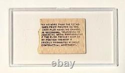 Rare Elvis Presley? Stub For Aug 18, 1977 Kansas City, Mo. Kemper Arena