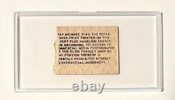 Rare Elvis Presley? Stub For Aug 18, 1977 Kansas City, Mo. Kemper Arena
