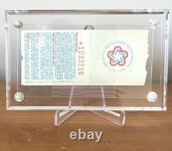 Rare Elvis Presley Ticket Stub Second To Last Final PerformanceJune 25, 1977