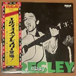 Rare Elvis Presley appearance with Obi & liner Japan LP record