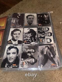 Rare Elvis Presley card collection over 600 cards