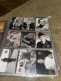 Rare Elvis Presley card collection over 600 cards