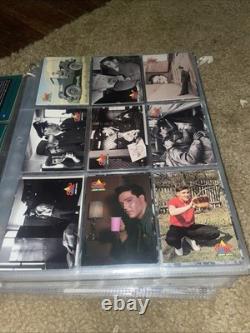 Rare Elvis Presley card collection over 600 cards