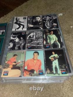 Rare Elvis Presley card collection over 600 cards