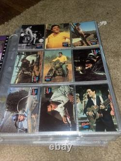 Rare Elvis Presley card collection over 600 cards