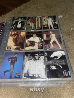 Rare Elvis Presley card collection over 600 cards