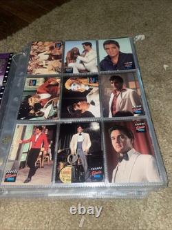 Rare Elvis Presley card collection over 600 cards