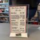 Rare Elvis Presley's Memphis Restaurant Beer Wine Menu Table Display Sign