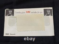 Rare Elvis original Clothing swatch RCA Records Elvis Owned Wardrobe