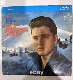 Rare Elvis's Christmas Album LSP-1951(e) Signed By Elvis Presley
