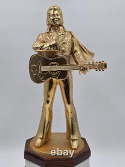 Rare Empty Newm Ccormick Elvis Presley 50th Birthday XL 18 Decanter Music Box