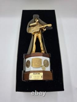 Rare Empty Newm Ccormick Elvis Presley 50th Birthday XL 18 Decanter Music Box