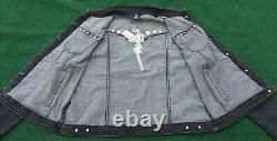 Rare Epe Inc. Elvis Presley Memphis Graceland Black Denim Jacket