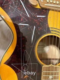Rare Epiphone Elvis Presley EJ200E 2009 Jumbo J200 spectacular