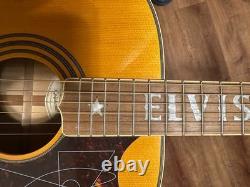 Rare Epiphone Elvis Presley EJ200E 2009 Jumbo J200 spectacular