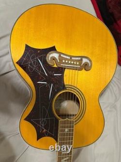 Rare Epiphone Elvis Presley EJ200E 2009 Jumbo J200 spectacular