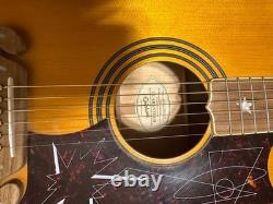 Rare Epiphone Elvis Presley EJ200E 2009 Jumbo J200 spectacular
