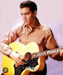 Rare Epiphone Elvis Presley EJ200E 2009 Jumbo J200 spectacular