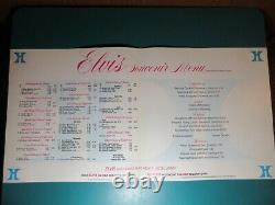 Rare! Excellent Condition! Elvis Presley Summer Festival Souvenir Menu 1975