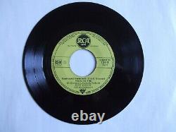 Rare French Ep Elvis Presley It's Now Or Never 1960 Yellow Rca 75619 Rockabilly