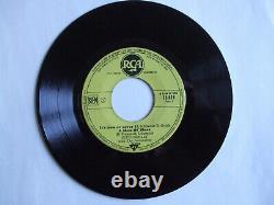 Rare French Ep Elvis Presley It's Now Or Never 1960 Yellow Rca 75619 Rockabilly