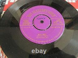 Rare Gold Hmv 7 Vinyl Record-elvis Presley-blue Moon-1956 45-pop-272-superb Ex