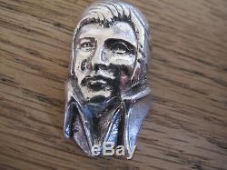 Rare Hallmarked Sterling Silver'elvis Presley' Figure As A Keyring 1977