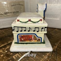 Rare! Hawthorne Village Elvis Presley Blue Moon Nite Club with COA &Box