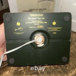 Rare! Hawthorne Village Elvis Presley Blue Moon Nite Club with COA &Box