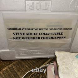 Rare! Hawthorne Village Elvis Presley Treat Me Nice Salon & Spa with COA