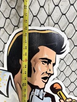 Rare Htf 2007 Elvis Presley Promotional Display Reese's Pb Banana Creme Cup