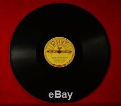 Rare JOHNNY CASH 78rpm USA record SUN HOME OF THE BLUES / GIVE MY LOVE TO ROSE