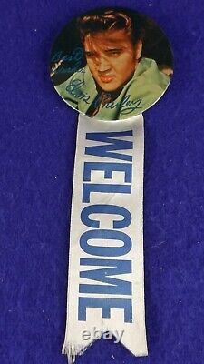 Rare Large Lot Vintage 1950's-70's Elvis Presley Items Pinbacks Jewelry Premiums