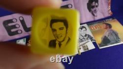 Rare Large Lot Vintage 1950's-70's Elvis Presley Items Pinbacks Jewelry Premiums