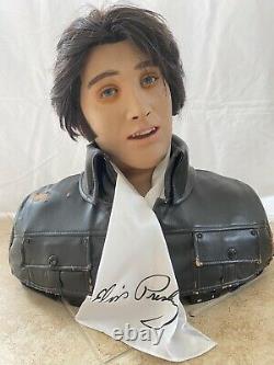 Rare Life Size Collector Elvis Presley Talking and Singing Robot by Wow Wee Test