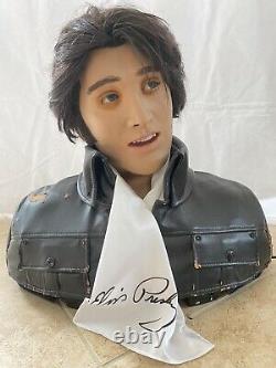 Rare Life Size Collector Elvis Presley Talking and Singing Robot by Wow Wee Test