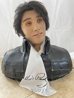 Rare Life Size Collector Elvis Presley Talking and Singing Robot by Wow Wee Test