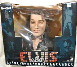 Rare Lifesize Collector Elvis Presley Talking and Singing Robot by Wow Wee / box