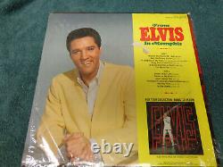 Rare Lsp-4155 From Elvis In Memphis Hype Sticker & Photo 1969 Mint Condition