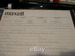 Rare Maxwell ELVIS PRESLEY 10 reel to reel tape 1978 Elvis in Concert 7 IPS