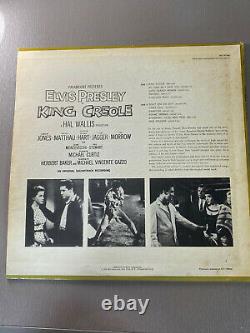 Rare Movie Sound Track Elvis Presley King Creole RCA Victor LSP-1884(e) 1958