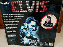 Rare NOS 2007Elvis PresleyWowWee AliveAnimatronic Singing & Talking Bust! New