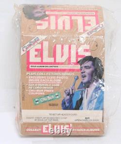 Rare NOS Vintage 1981 Elvis Presley CHU BOPS Display & Bubble Gum Records