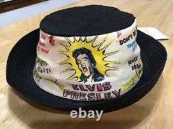 Rare Old MINT CONDITION 1956 ELVIS PRESLEY ENTERPRISES Large Size Hat with Tags