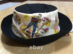 Rare Old MINT CONDITION 1956 ELVIS PRESLEY ENTERPRISES Large Size Hat with Tags