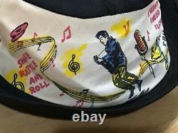 Rare Old MINT CONDITION 1956 ELVIS PRESLEY ENTERPRISES Large Size Hat with Tags